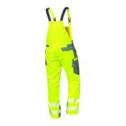 Elysee Pantalon de travail d'avertissement Colmar, T. 60, jaune/gris
