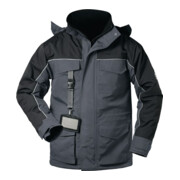 Elysee Parka Cardigan grau/schwarz-1