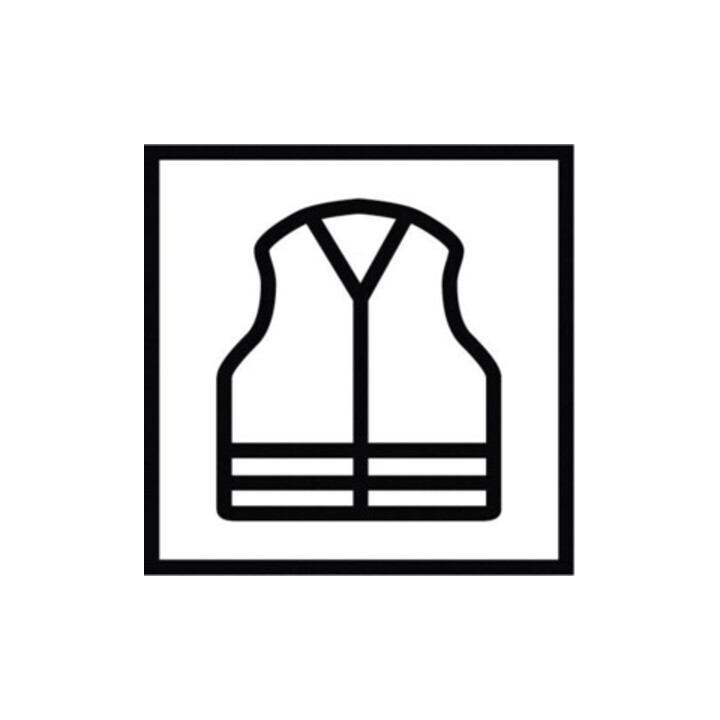 Elysee Parka de sécurité 4 en 1 jaune large / marine Taille XL EN471
