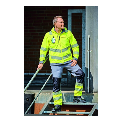 Elysee Parka de sécurité Arwid jaune/gris T. M
