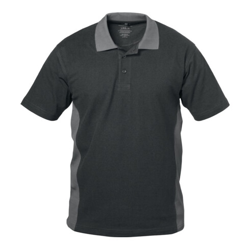 Elysee Poloshirt Sevilla Gr. L schwarz/grau 100 % CO
