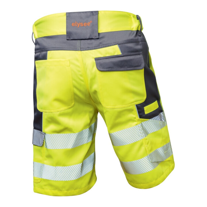 Elysee Shorts de sécurité Corsica T50, jaune haute visibilité