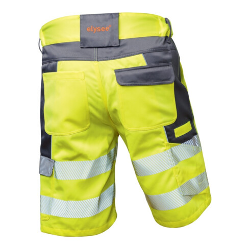 Elysee Shorts de sécurité Corsica T60, jaune signalisation
