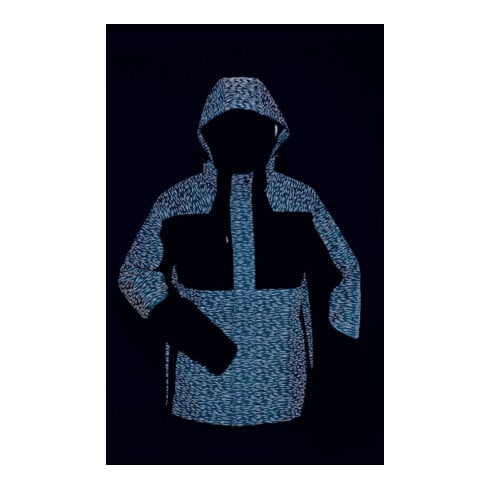 Elysee Softshell Veste Tau T. S, gris/noir