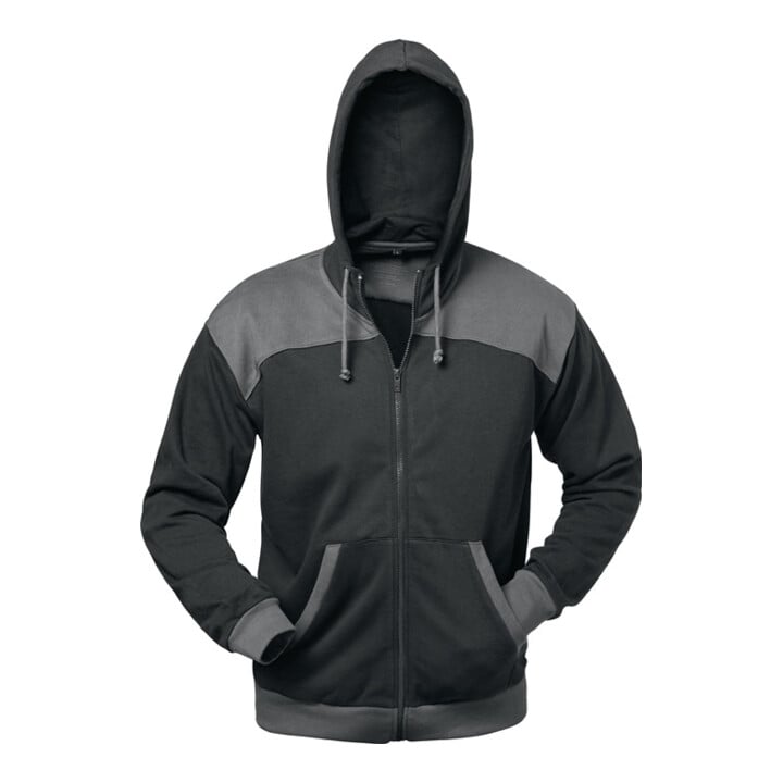 Elysee Sweatjacke Florenz Gr.XL schwarz/grau 80% BW/20%PES