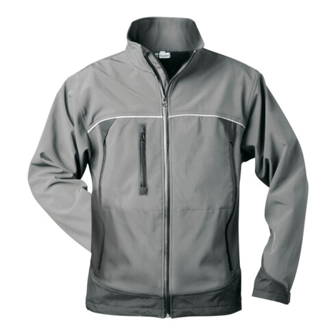 Elysee Veste Beta, Softshell, T. L, gris/noir