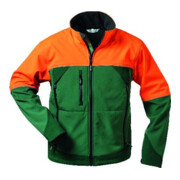 Elysee Veste softshell Sanddorn vert/orange