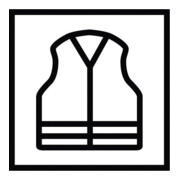 Elysee Warnparka Jekyll, Gr. S, gelb/blau-2