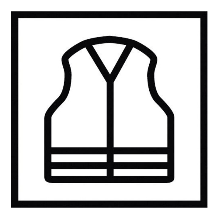 Elysee Warnparka Jekyll, Gr. S, gelb/blau