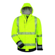 Elysee Warnschutz-Softshelljacke Lukas orange/schwarz