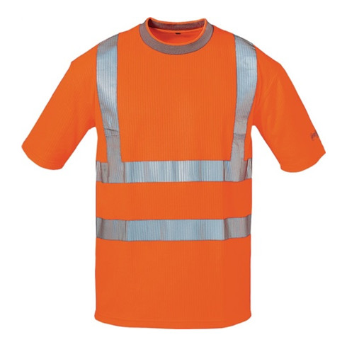 Elysee Warnschutz T-Shirt Pepe Gr. XL orange 80% PES/20% CO