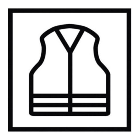 Elysee Warnschutzparka Jekyll gelb/marine
