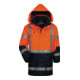 Elysee Warnschutzparka Wallace orange/marine-1