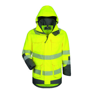 Elysee Warnschutzparka Arwid gelb/grau Gr. 3XL