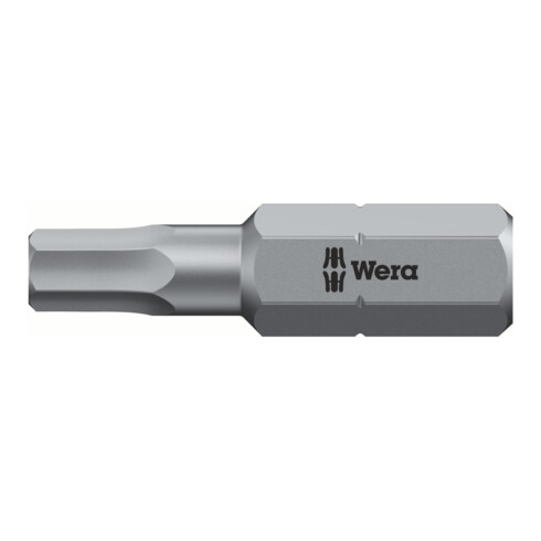 Embout 6 pans Wera 840/1 Z 6KT (métrique), longueur 25 mm