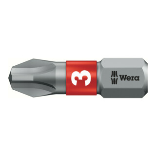Mèche Wera 851/1 BTZ Phillips, longueur 25 mm