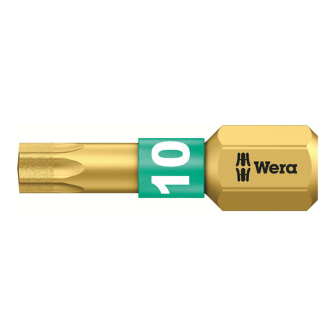 Embout Wera BDC 1/4 pour torx T 15 L. 25 mm BiTorsion, diamanté