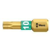 Embout Wera BDC 1/4 pour torx T 15 L. 25 mm BiTorsion, diamanté