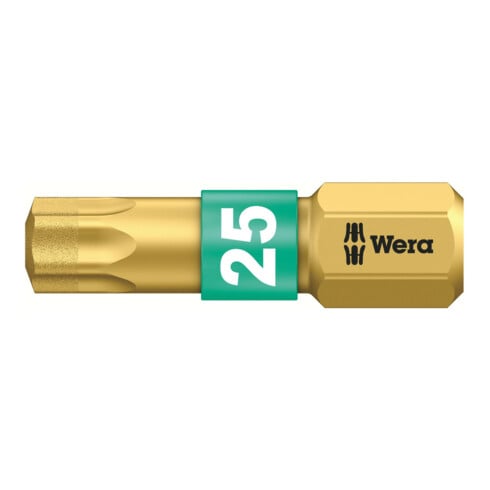 Embout Wera BDC 1/4 pour torx T 15 L. 25 mm BiTorsion, diamanté