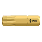 Embout Wera BDC 1/4 pour torx T 15 L. 25 mm BiTorsion, diamanté