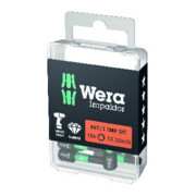 Embout 867/1 IMP DC T40 L.25mm 1/4 pouce C6,3 Impaktor,DC Boîte avec 10 embouts WERA