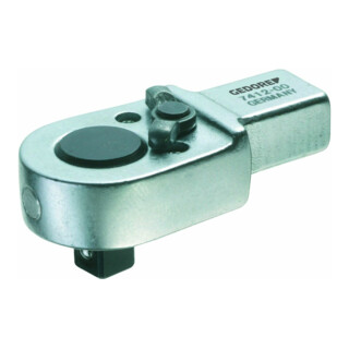 Embout à cliquet réversible 7412-00 1/4 po. mat chromé acier au chrome-vanadium