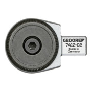 Embout à cliquet réversible 7412-01 3/8 po. mat chromé acier au chrome-vanadium-3