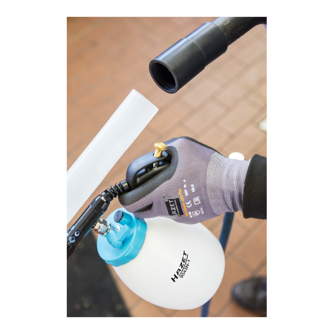 Embout d'aspiration pour pistolet de nettoyage à rotation Hazet 9043N-2