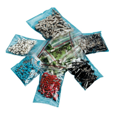 Aderendhülse Q2,5mm2 Ges-L15,0mm isol bl