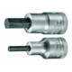 Clé hexagonale Gedore 1/2" à six pans creux (pouces)-1