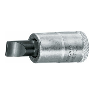 Embout de clé à douille IS 19 1/2 po. fente 10 mm L. 60 mm GEDORE