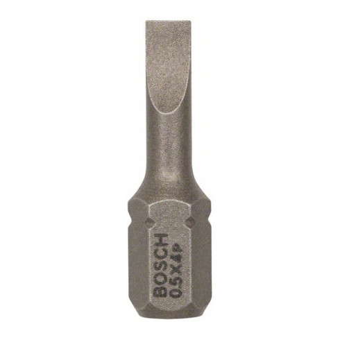 Embout de tournevis Bosch extra dur, S 0,5 x 4,0, 25 mm