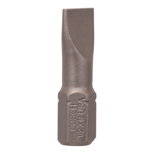 Embout de tournevis Bosch extra dur, S 1,2 x 8,0, 25 mm