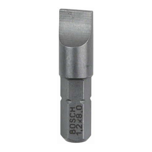 Embout de tournevis Bosch extra dur, S 1,2 x 8,0, 25 mm