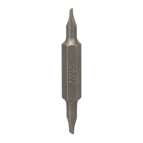 Embout de tournevis double S 0,6x4,0; S 0,6x4,0; 45 mm