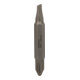 Embout de tournevis double S 1,0x5,5; PH2; 45 mm
