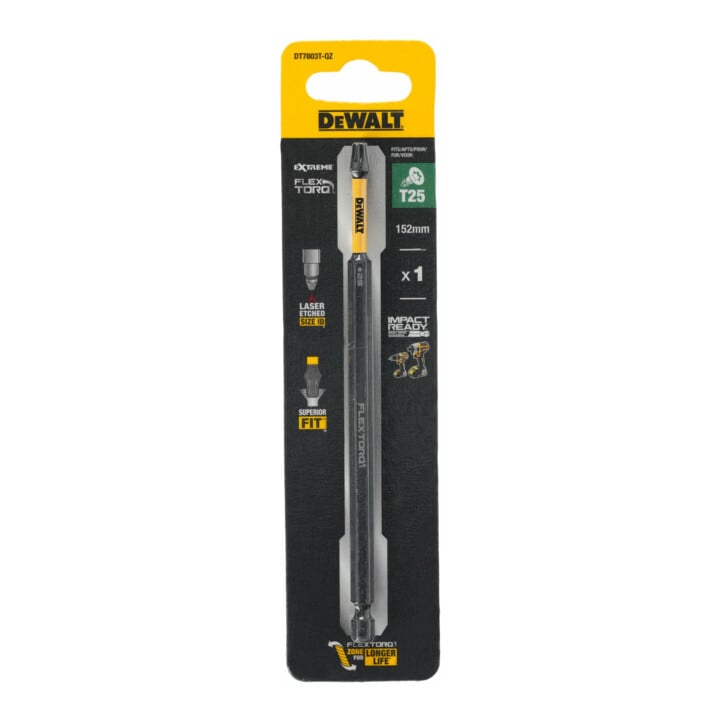 Embout de vissage Dewalt T25 152mm