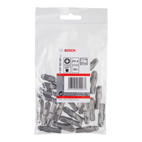 Embout de vissage extra-dur Bosch, PZ 4, 32 mm