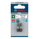 Embout de vissage Impact Control Bosch, 25 mm, 2xPZ2. Pour tournevis-2