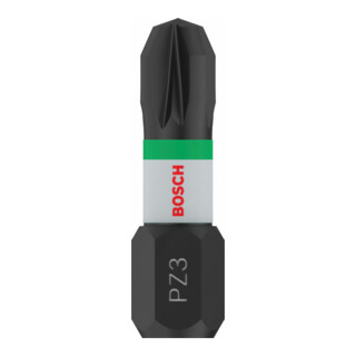 Embout de vissage Impact Control Bosch, 25 mm, 2xPZ3. Pour tournevis