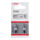 Embout de vissage Impact Control Bosch, 25 mm, 2xPZ3. Pour tournevis-2