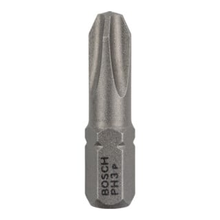 Mèche Bosch Phillips, L25 mm, entraînement 1/4", paquet de 25