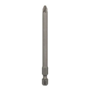 Mèche Bosch Pozidriv Bit, L89 mm, lecteur 1/4", extra dur, paquet de 3-1