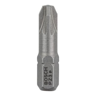 Mèche Bosch Pozidriv Bit, L25 mm, lecteur 1/4", extra dur, paquet de 10