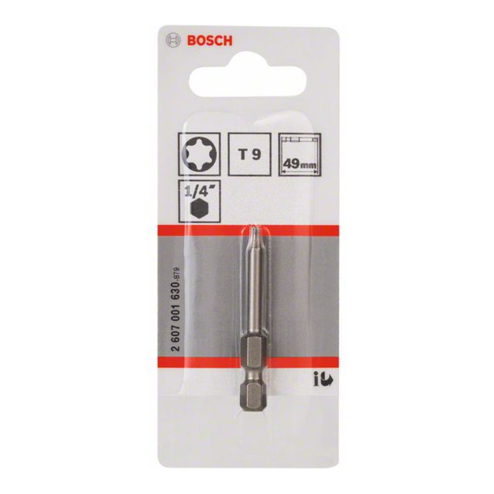 Embout de vissage qualité extra-dure T9, 49 mm