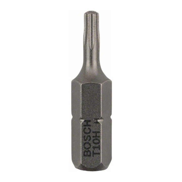 Embout Torx Security-Bit Bosch, L25 mm, entraînement 1/4", extra dur