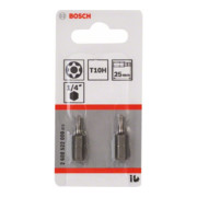 Embout Torx Security-Bit Bosch, L25 mm, entraînement 1/4", extra dur-3