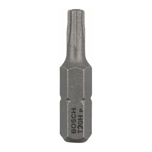 Embout Torx Security-Bit Bosch, L25 mm, entraînement 1/4", extra dur