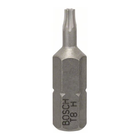 Embout Torx Security-Bit Bosch, L25 mm, entraînement 1/4", extra dur