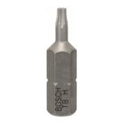 Embout Torx Security-Bit Bosch, L25 mm, entraînement 1/4", extra dur